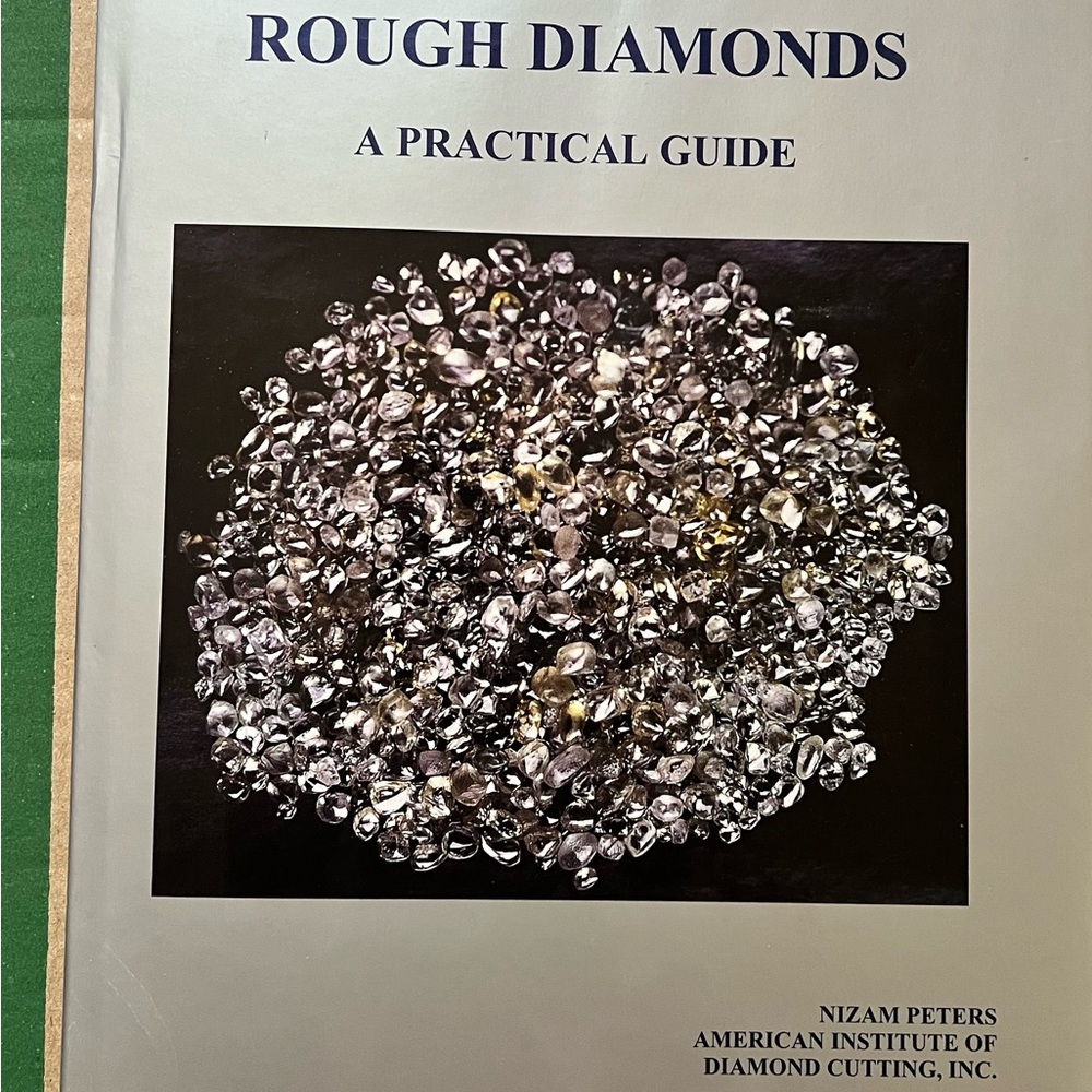 Rough Diamonds A Practical Guide Hardback NizamPeters - Original dust jacket